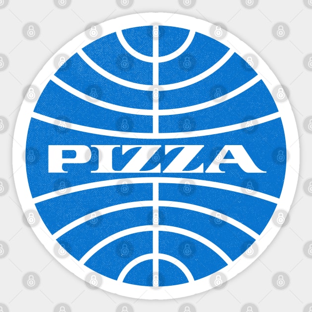 Pan Am Pizza Sticker by LocalZonly